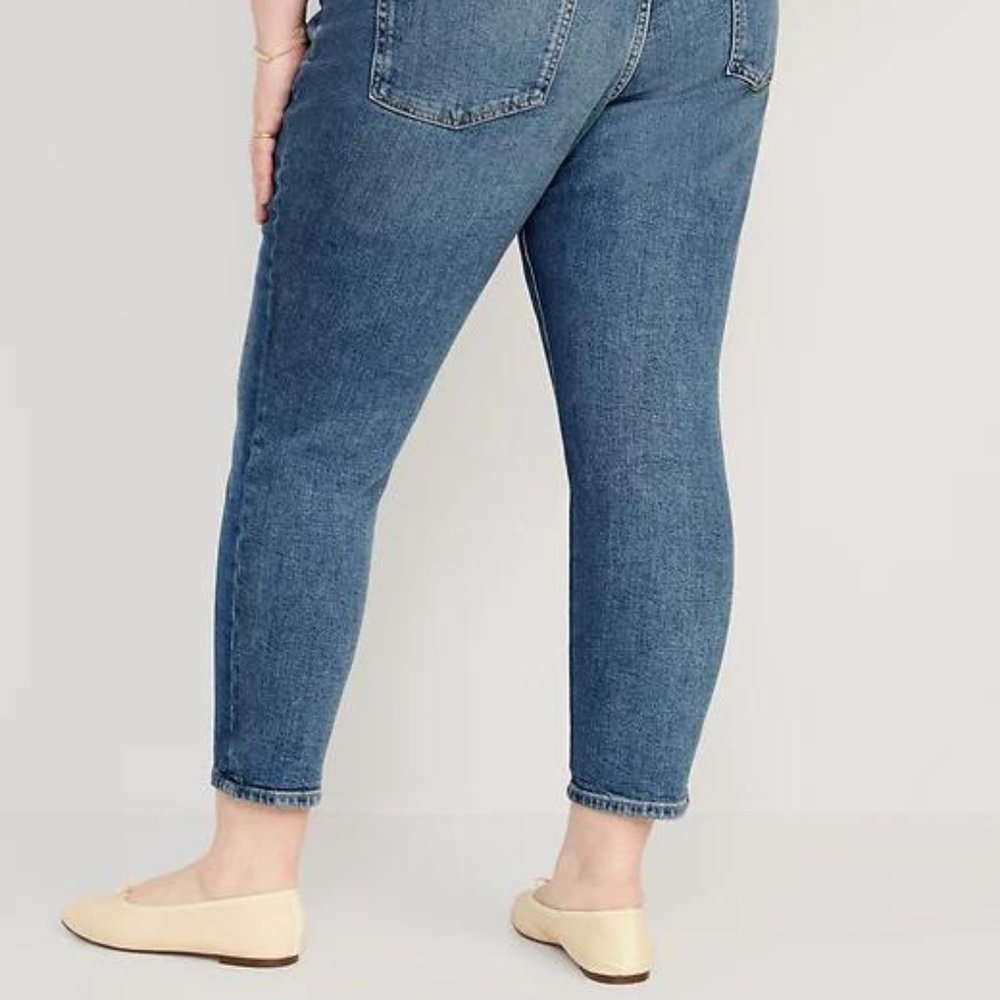 Old Navy High-Waisted OG Straight Ankle Jeans for Women New - Picture 5 of 11